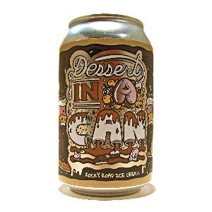 Amundsen Dessert in a Can Rocky Road Ice Cream